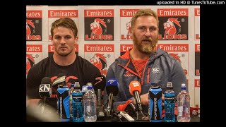 Lions media briefing ahead of Super Rugby Final [upl. by Odilia531]