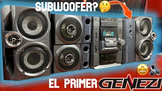 EL PRIMERO Y EL MEJOR🤔 Sony Genezi MHCDX80😱🔊 RetroReview  Demo de sonido [upl. by Aiseneg]