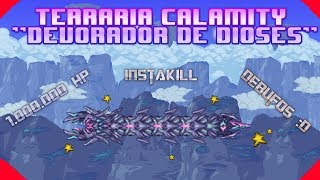 Terraria Calamity mod guías Cap 1 Devorador de Dioses [upl. by Leahcimnaes625]