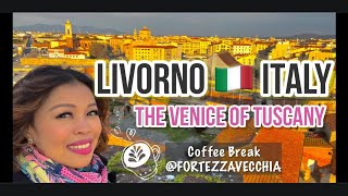 LIVORNO ITALY  THE VENICE OF TUSCANY  FORTEZZA VECCHIA LIVORNO TOSCANA  WALKING TOUR [upl. by Emirac]