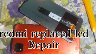 Redmi C9 replace lcd Repair [upl. by Retsub983]