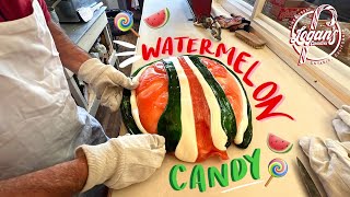 Watermelon Ribbon Candies Trust the Process 🍉🍉🍉  Logans Candies [upl. by Norword]