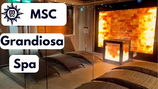 MSC Grandiosa Aurea Spa amp Thermal Suite [upl. by Annahsad215]