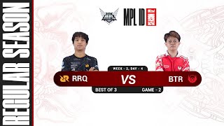 Game  2 RRQ HOSHI vs BIGETRON ALPHA  MPL S12 [upl. by Pollyanna]