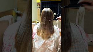 Protein Hair Treatment done 👍shortsvideo hairprofessionals proteintreatment haircare [upl. by Kironde]