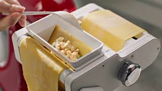 ANTREE 31 Ravioli amp Pasta Maker Attachment for KitchenAid [upl. by Cai140]