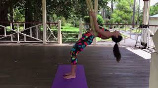 PINC Active Aerial Yoga Class by Rachael Attard [upl. by Nohsyar145]