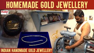 Homemade Gold Jewellery  Indian Handmade Gold Jewellery  Avatar live [upl. by Anton]