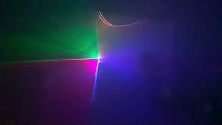 Laserworld cs1000rgb mk3 dmx music mode [upl. by Naghem]