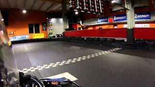 Kartcenter Landau 28 1 2014 KCL Rennen [upl. by Kletter]