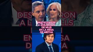 DESTROZARON AL GOBIERNO EN LA MESAZA mirtha alfano mirthalegrand mesaza rada milei [upl. by Barram208]