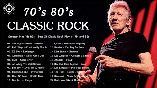 Classic Rock Greatest Hits 70s 80s  Best Classic Rock Songs of The 70s and 80s [upl. by Ibob]