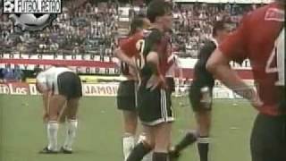 River Plate 0 vs Newells 5 Clausura 1992 Castrilli expulsa 4 jugadores de River FUTBOL RETRO TV [upl. by Ynnaffit]