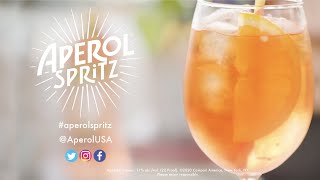 Aperol Spritz  The Perfect Serve [upl. by Ahtelat]