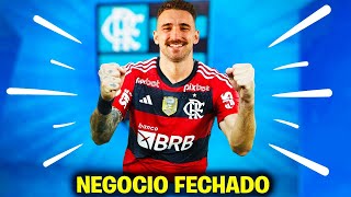 FLAMENGO AGITA MERCADO da BOLA com VENDA de GABIGOL e COMPRA de LÉO ORTIZ [upl. by Lavella]