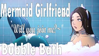 ASMR Mermaid Girlfriend Spends the Night in Your Tub💜 Bubble Bath Roleplay Cuddles Part 5 [upl. by Nani]