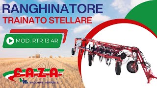 RANGHINATORE TRAINATO STELLARE RTR134R  Faza Srl Macchine Agricole [upl. by Eran]