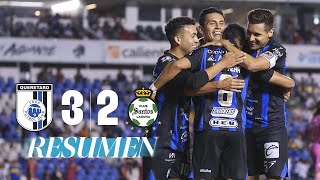 QUERÉTARO 32 SANTOS J17  FERIA de GOLES en el Corregidora [upl. by Assened831]