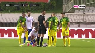 Je li Hajduk ostecen za penal 9112024 [upl. by Ynalem]