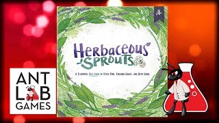 Herbaceous Sprouts Kickstarter Playthrough Preview [upl. by Atillertse]