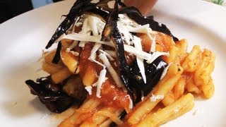 Makaron z bakłażanem pasta alla norma [upl. by Aihsema]