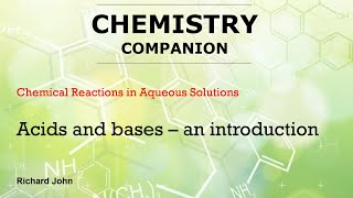 661 Acids and Bases  an Introduction [upl. by Ailhat]