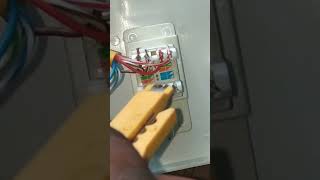 how to cat6 cable in socket rj 45 connection [upl. by Li486]