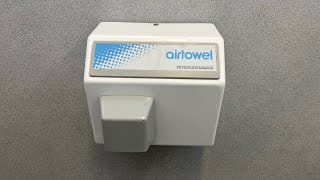 Rare Airtowel S9 Hand Dryer at Massey University Wellington [upl. by Wilsey41]