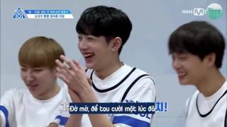 PRODUCE 101 PRODUCE 101 hay Động GEI trá hình Kang Dongho Lee Daehwi Lai Guanlin Choi Minki [upl. by Ennoira]