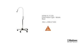 HEINE EL10 LED Examination Light Mobile Base J 008 27 003 [upl. by Ian400]