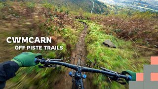 Cwmcarn off piste  Drops and Steep Chutes [upl. by Eloccin]