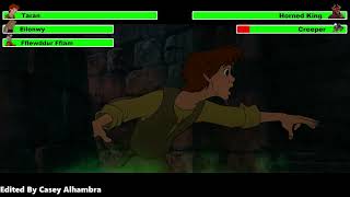 The Black Cauldron 1985 Final Battle with healthbars [upl. by Idnew]