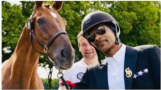 Snoop Doggs Hilarious Horse Adventures at the Paris Olympics [upl. by Attenhoj]