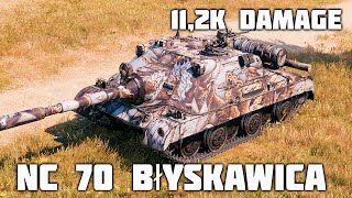 NC 70 Błyskawica WoT – 7Kills 112K Damage [upl. by Eilatam367]