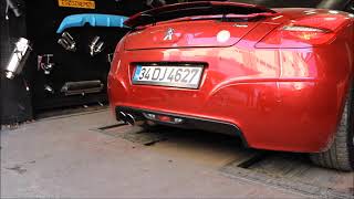 PEUGEOT RCZ 16 KUMANDALI VAREX EGZOZ SESİ [upl. by Anelys146]