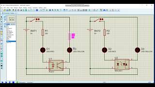 Testing the Optocoupler how it works connection and function Optocoupler PC817 [upl. by Ahsenre]