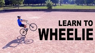 Learn to Wheelie  Learn Quick [upl. by Strepphon550]