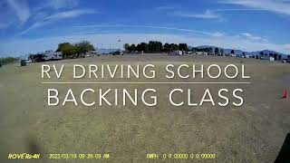 RV Driving School lessons at FMCA Tucson 2022 [upl. by Hathcock]