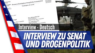 Drogenpolitik Untersuchungsbericht von US Senat  Interview mit Oliver Schmieg [upl. by Stuckey489]