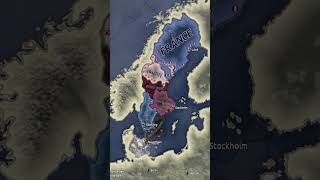 WW2 but the major countries were all in Sweden  Hoi4 Timelapse hoi4mp history hoi4 hoi4mods [upl. by Nattirb806]