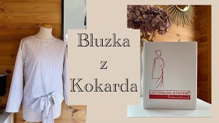 Jak uszyc bluzke z kokarda  Zloty Kroj [upl. by Leora]