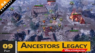 Ancestors Legacy Walkthrough  Part9  Rurik  Battle on Two Fronts [upl. by Chema]