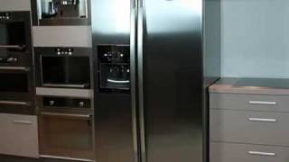 Whirlpool Side by Side Refregerator WSC 5555 A X WE Product presentation french [upl. by Yelyac]