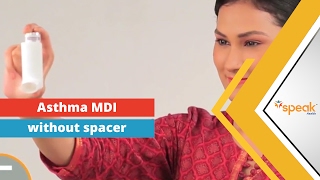 Asthma How to use a Metered Dose Inhaler MDI without spacer [upl. by Aneloaup556]