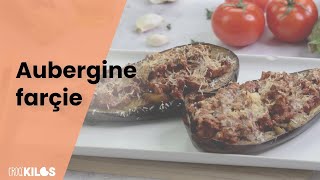 Une recette facile d’aubergine farcie au bœuf haché [upl. by Newton]