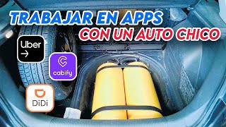 Haciendo Uber en 1 auto con baúl chiquito o Didi Cabify InDriver [upl. by Depoliti]