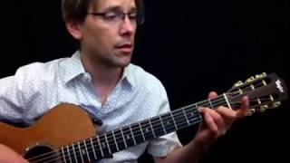 How to play quotBouree in E Minorquot by Bach fingerstyle guitar lesson [upl. by Anelet411]