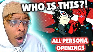 WHAT THE HELL IS PERSONA  First time reaction to ALL Persona Openings 19962024 [upl. by Berenice]