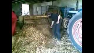 Bamfords BL30 baler up and running [upl. by Rogerg511]