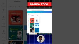 CANVA TOOL  Canva Tool Tutorial hindi  Canva Tutorial for beginners shorts ytshorts [upl. by Rochelle]